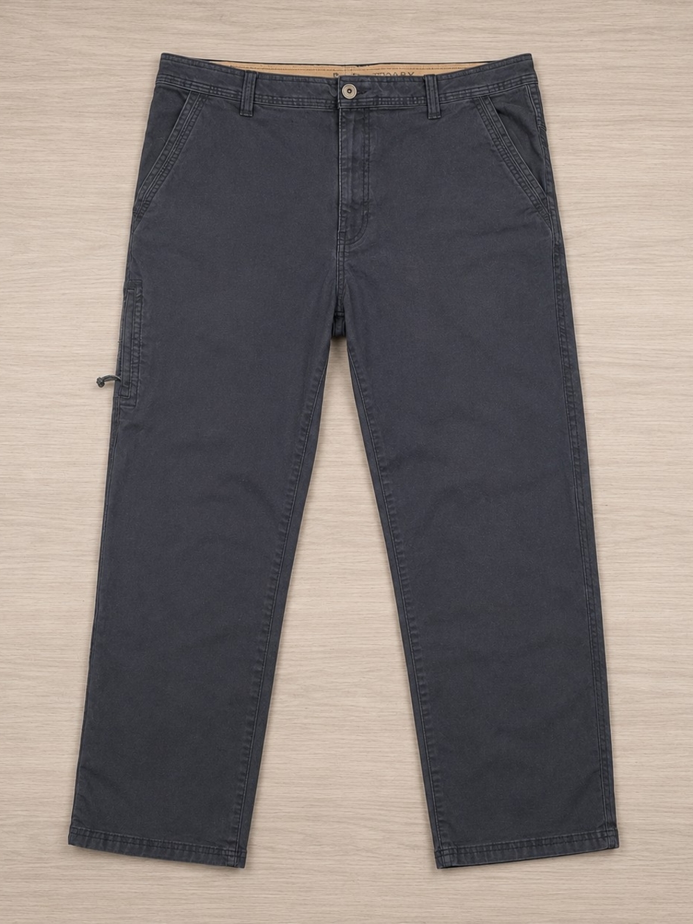 Legendary Outfitters Canvas Stretch Pants Men 36x30 Black Zipper Pocket Workwear
